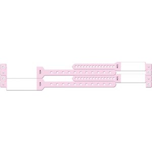 Medical ID Solutions Wristband Set, 4-Part, Mother-Baby Set, Imprinter, Pink