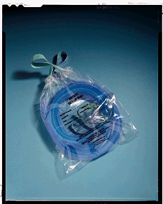 Patient Bag, Clear, Plastic Draw Tape, 12" x 16" (Printed Message)