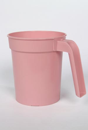 Deluxe Carafe, Straw Port, Dusty Rose (30 cs/plt)