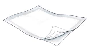 Crib Liner, 10" x 14", Bulk