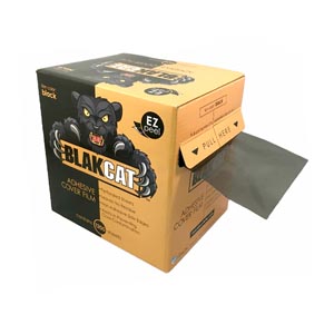 Barrier Film, 4" x 6", BlackCat, 1200 sheets/roll, 1 rl/bx