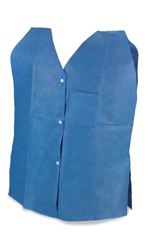 Exam-Rehab Vests, Non-Woven, X-Large, 10/bg, 5 bg/cs