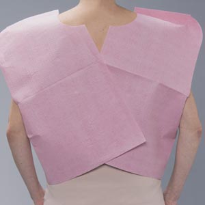 Exam Cape, 30" x 21", Mauve, T/P/T