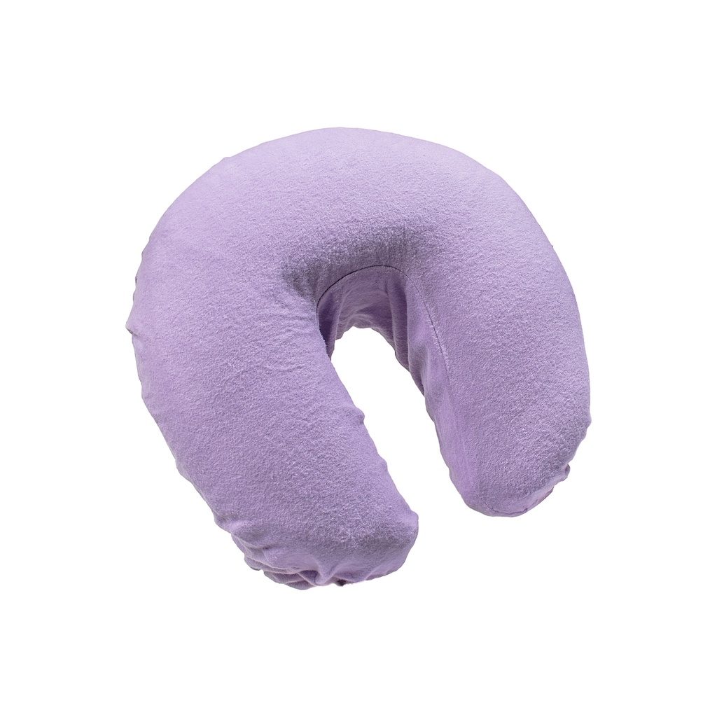 Cotton Flannel Face Rest Cover, Lavender, 25/bg, 8 bg/cs