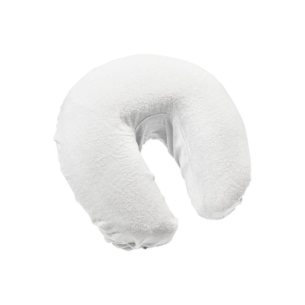 Cotton Flannel Face Rest Cover, White, 25/bg, 8 bgs/cs