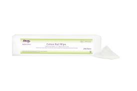 Cotton Nail Wipes, 2" x 2", 8-Ply, 200/slv, 25 slv/cs