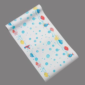 Exam Table Paper, 18" x 225 ft, Pediatric Print, Under The Sea, Smooth
