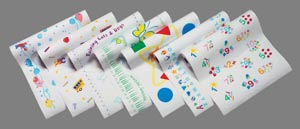 Exam Table Roll, Pediatric Print, Bugs & Things, Smooth, 18" x 225 ft
