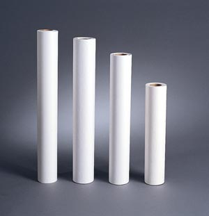 Exam Table Roll, Crepe, White, 14" x 125 ft