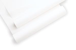 Exam Table Roll, White, Crepe, 18" x 125 ft