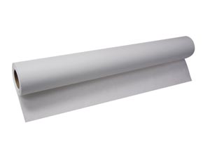 Crepe Rolls, White, 21" x 125 ft