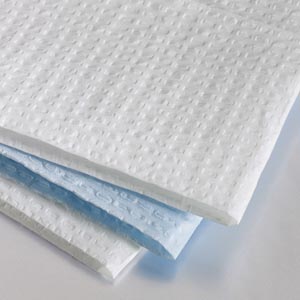 Graham Medical Tissue-Overall Embossed Towel, 13½" x 18", White, 2-Ply (63 cs/plt)
