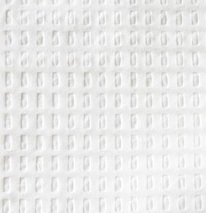 Towel, 2-Ply Tissue & Poly, White, 13" x 18"