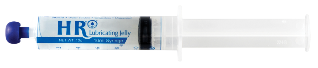 HR Pharmaceuticals HR® Lubricating Jelly 10ml Pre-Filled Syringe, 400ea/cs (Bulk)