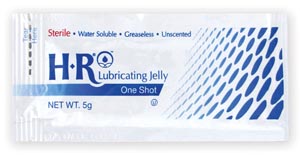 HR Pharmaceuticals HR® Sterile Lubricating Jelly 5gm One Shot®