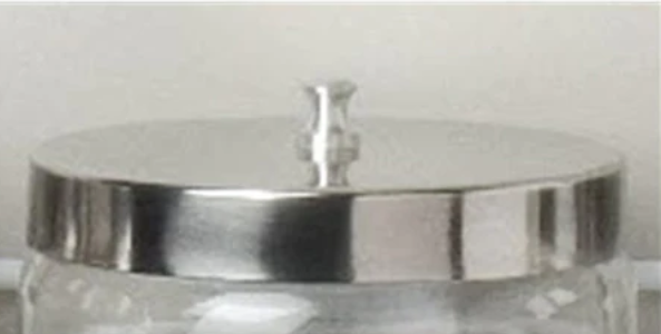 Accessories: Replacement Lid, Stainless Steel