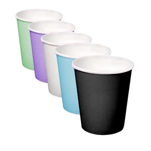 Paper Drinking Cups, 5 oz., Blue, 800/cs