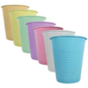 Plastic Drinking Cups, 5 oz., Mauve