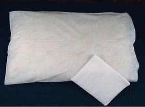 ADI Medical Pillowcase, 22" x 30", White Spunbound, Individually Folded