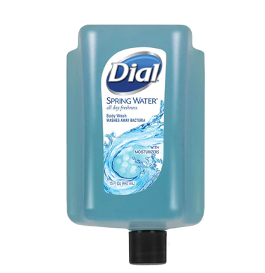 Dial Corporation Refill Cartridge, Body Wash, Spring Water, 15 oz
