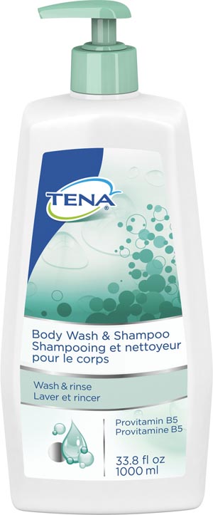 Essity Health & Medical Solutions Body Wash & Shampoo, 33.8 fl oz Pump Bottle, 8/cs