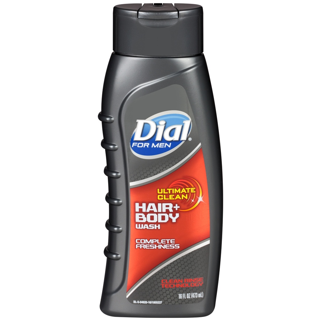 Dial Corporation Hair & Body Wash, Dial for Men, Ultimate Clean, 16 oz