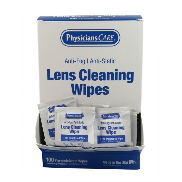 First Aid Only/Acme United Corporation Lens Cleaning Wipes, 20bx/cs