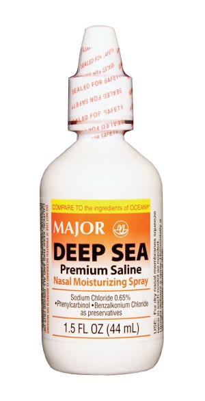 Deep Sea, 45mL, Compare to Ocean® Nasal Spray, NDC# 00904-3865-75 (100 ea/plt)