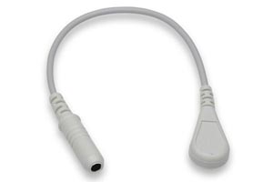 Banana To Snap Pigtail Adapters, 10/bg, Compatible w/ OEM: 9281-002-50, 20100-4MM-SNAP