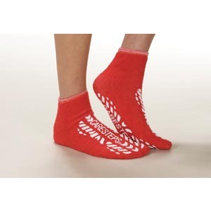 Footwear Slip-Resistant, Adult, Double Sided Print, X-Large, Orange, 4 dz/cs