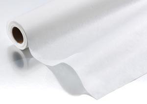 Exam Roll 24" x 225 ft, Smooth, White, Tissue, 12roll/cs (48 cs/plt) (020272)