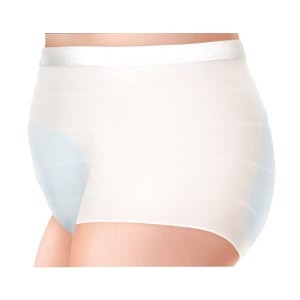 Comfort Pants, White, Bariatric, 4X-Large, 48" - 72" Hip, Bulk, 25/cs