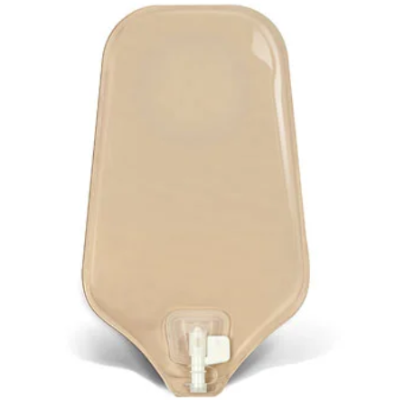 Urostomy Pouch, One-Piece, Cut-to-Fit with Durahesive Skin Barrier and Accuseal Tap, 10/bx