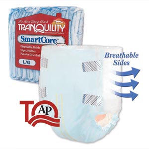 Brief, Large Adult, 45"-58", 27.0 fl oz Capacity, 12/pk, 8 pk/cs (24 cs/plt)