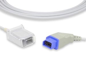 SpO2 Adapter Cable, 300cm, Nihon Kohden Compatible w/ OEM: JL-631P, K937, 3984 (LNC-10-NK)
