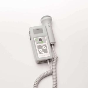 Non-Display Digital Doppler (DD-330R) with Recharger & 2 MHz Waterproof Obstetrical Probe