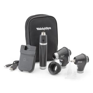 Diagnostic Set with PanOptic Ophthalmoscope and MacroView Otoscope, for iExaminer, Soft