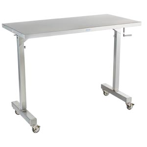 Georgetown Instrument Table Adjustable Height 36"W x (36 - 56)"H x 20"D