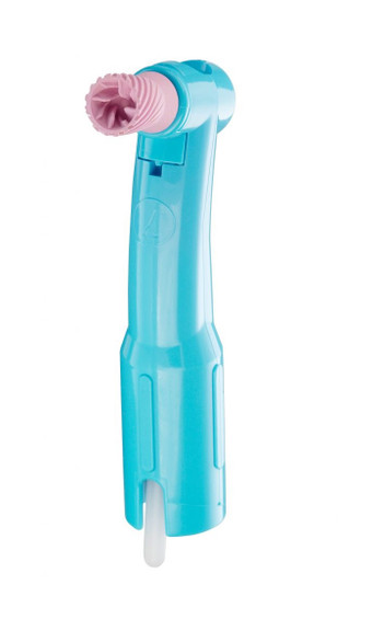 Young Contra, Disposable, Prophy Angle, W/ Pink, Latex Free, Elite Extend Flex Cup, 200/bx