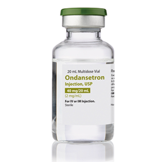 Ondansetron Injection, USP, 2mg/ml, 20 ml Vial, Multiple Dose, Glass Fliptop Vial (Rx)
