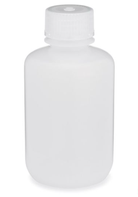 Diamond RealSealBottle, Narrow Mouth Boston Round, LDPE w/PP Closure, 125mL, 12/bg