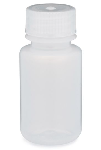 Diamond RealSealBottle, Wide Mouth, Round, LDPE with PP Closure, 60mL, 12/bg