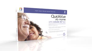 QuickVue At-Home OTC COVID-19, 2 test/kit