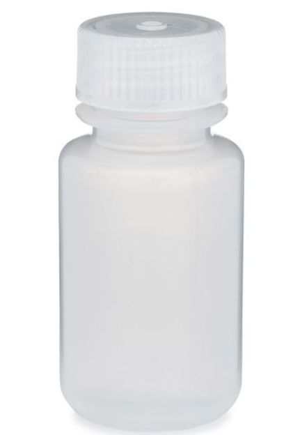 Diamond RealSealBottle, Wide Mouth, Round, PP with PP Closure, 60mL, 12/bg