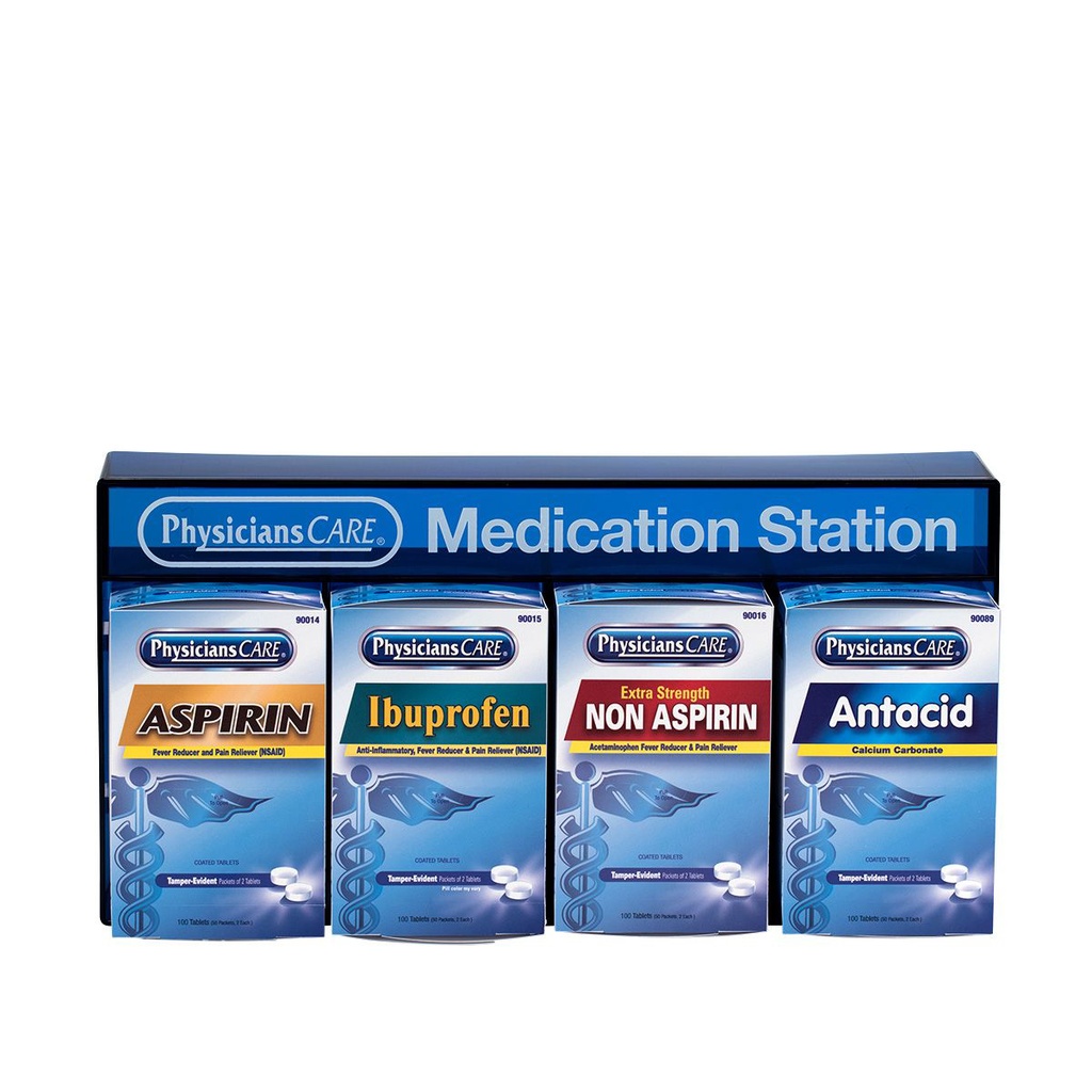 First Aid Only PhysiciansCare Medication Station