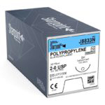Surgical Specialties Sharpoint Plus 2-0 SH Polypropylene Suture with Needle and Blue, 12 per Box