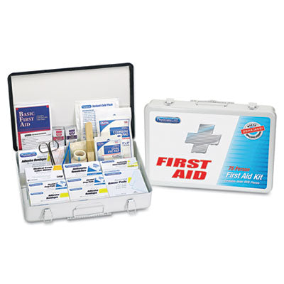 First Aid Only 75 Person Office and Warehouse First Aid Kit with Metal Case