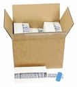 First Aid Only 1 inch x 3 inch Metal Detectable Fabric Bandage, Blue, 1500/Box