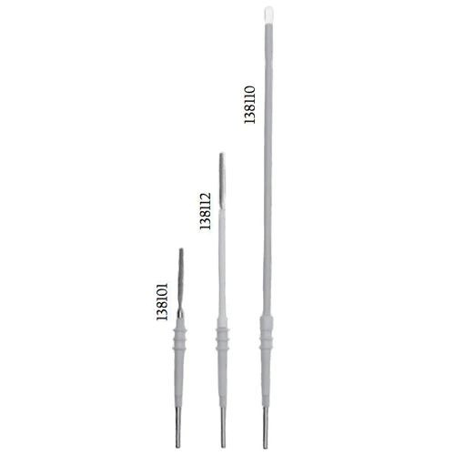 Conmed Stainless Steel Disposable Standard Flat Blade Electrode with Hex Hub, 40/Case