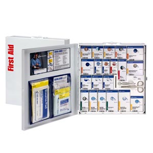 Metal Smart Compliance Food Service Cabinet, w/o Meds, ANSI A+, Large 